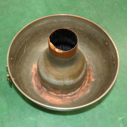 銅鍋の修理